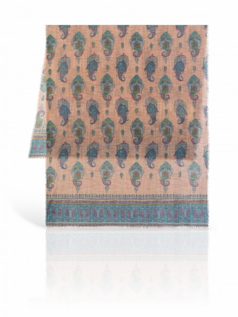 Палантин Унисекс W70.TW4-SK141/BEIGE